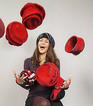 Bettina Kübler auf der ART Berlin